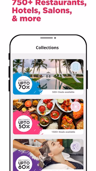 Redeem - Restaurants, Salons & Screenshot 2 - AppWisp.com Redeem - Restaurants, Salons & Screenshot 2 - AppWisp.com