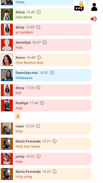 Chat fans de domelipa Screenshot 1 - AppWisp.com Chat fans de domelipa Screenshot 1 - AppWisp.com