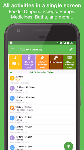 Feed Baby - Baby Tracker Screenshot 4 - AppWisp.com Feed Baby - Baby Tracker Screenshot 4 - AppWisp.com