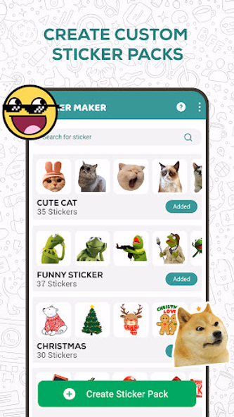 Sticker Maker for WhatsApp Screenshot 2 - AppWisp.com Sticker Maker for WhatsApp Screenshot 2 - AppWisp.com