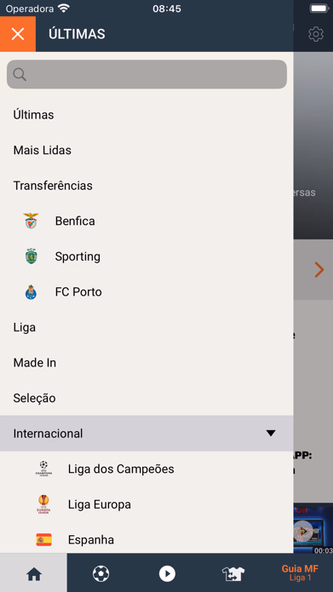 Maisfutebol Screenshot 2 - AppWisp.com Maisfutebol Screenshot 2 - AppWisp.com