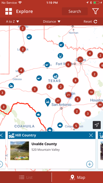 Tour Texas Screenshot 2 - AppWisp.com Tour Texas Screenshot 2 - AppWisp.com