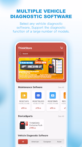 ThinkCar pro Screenshot 2 - AppWisp.com ThinkCar pro Screenshot 2 - AppWisp.com