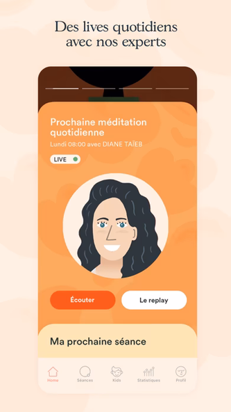 Mind - Méditations guidées Screenshot 3 - AppWisp.com Mind - Méditations guidées Screenshot 3 - AppWisp.com