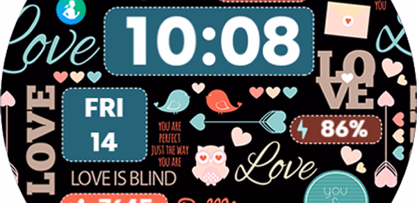 TVV Valentine's Day Watch Face Header - AppWisp.com TVV Valentine's Day Watch Face Header - AppWisp.com