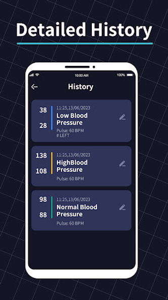 Blood Pressure Pro Screenshot 4 - AppWisp.com Blood Pressure Pro Screenshot 4 - AppWisp.com