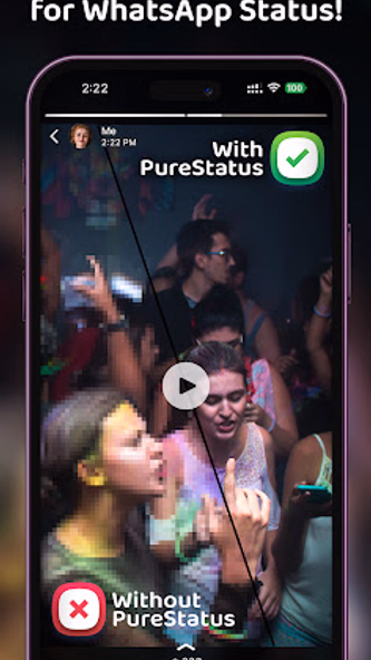 PureStatus: ByeBye Blur Status Screenshot 3 - AppWisp.com PureStatus: ByeBye Blur Status Screenshot 3 - AppWisp.com