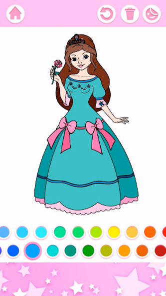 Princess Girls Coloring Book Screenshot 3 - AppWisp.com Princess Girls Coloring Book Screenshot 3 - AppWisp.com