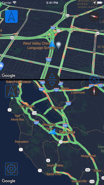 Traffic Maps: realtime info Screenshot 2 - AppWisp.com Traffic Maps: realtime info Screenshot 2 - AppWisp.com