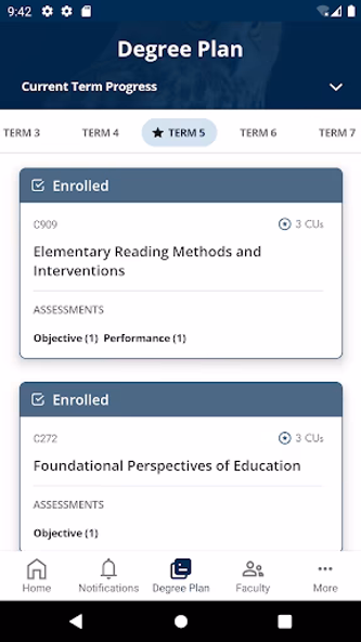 myWGU Mobile Screenshot 3 - AppWisp.com myWGU Mobile Screenshot 3 - AppWisp.com