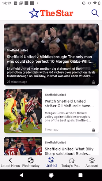 The Sheffield Star Newspaper Screenshot 1 - AppWisp.com The Sheffield Star Newspaper Screenshot 1 - AppWisp.com