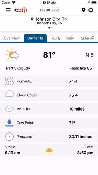 WJHL Weather App Screenshot 3 - AppWisp.com WJHL Weather App Screenshot 3 - AppWisp.com