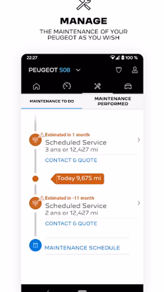 MYPEUGEOT APP Screenshot 3 - AppWisp.com MYPEUGEOT APP Screenshot 3 - AppWisp.com