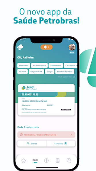 Saúde Petrobras Screenshot 1 - AppWisp.com Saúde Petrobras Screenshot 1 - AppWisp.com