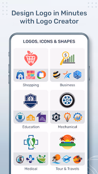 Logo Maker : Graphic Design Screenshot 4 - AppWisp.com Logo Maker : Graphic Design Screenshot 4 - AppWisp.com