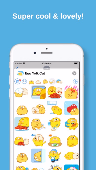 Egg Yolk Cat Screenshot 2 - AppWisp.com Egg Yolk Cat Screenshot 2 - AppWisp.com