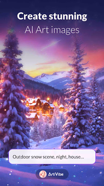 ArtiVibe-AI Art Work Generator Screenshot 1 - AppWisp.com ArtiVibe-AI Art Work Generator Screenshot 1 - AppWisp.com