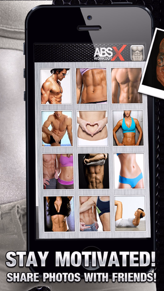 Ab Workout X FREE+ Six-Pack Core Abdomen Exercises Screenshot 4 - AppWisp.com