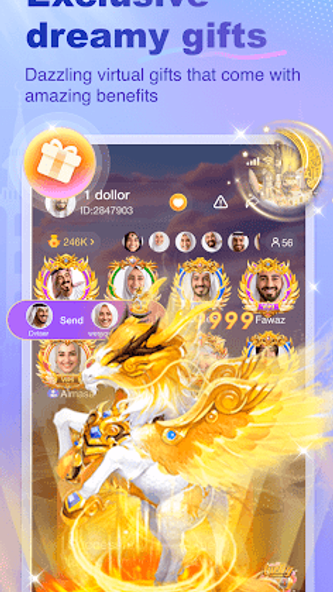 Waho - Live Stream, Voice Chat Screenshot 4 - AppWisp.com