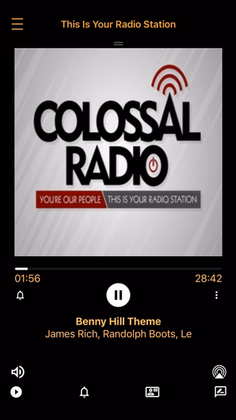 Colossal Radio Screenshot 1 - AppWisp.com Colossal Radio Screenshot 1 - AppWisp.com