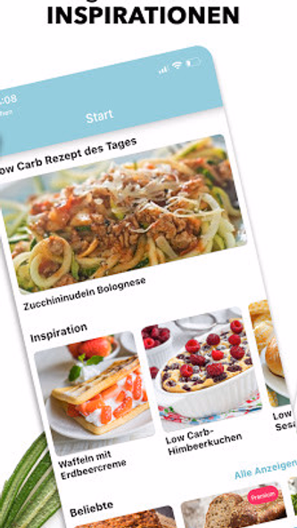 Low Carb Rezept des Tages Screenshot 2 - AppWisp.com Low Carb Rezept des Tages Screenshot 2 - AppWisp.com