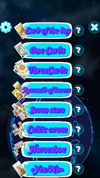 Tarot fortune telling Screenshot 1 - AppWisp.com Tarot fortune telling Screenshot 1 - AppWisp.com