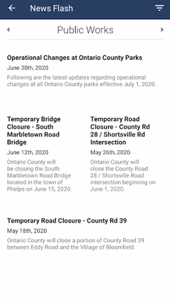 Ontario County NY Screenshot 4 - AppWisp.com Ontario County NY Screenshot 4 - AppWisp.com