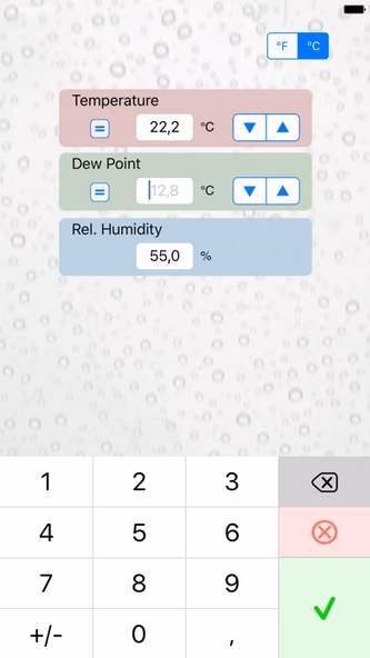 Dew Point Calc Screenshot 3 - AppWisp.com Dew Point Calc Screenshot 3 - AppWisp.com