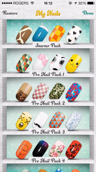 Nails Camera - Nail Art Stickers for Instagram, Tumblr, Pinterest and Facebook Photos Screenshot 2 - AppWisp.com Nails Camera - Nail Art Stickers for Instagram, Tumblr, Pinterest and Facebook Photos Screenshot 2 - AppWisp.com