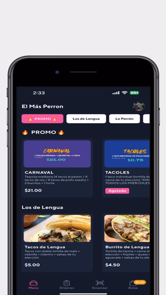 Xolos Mexican Food Screenshot 2 - AppWisp.com Xolos Mexican Food Screenshot 2 - AppWisp.com