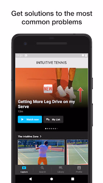 Intuitive Tennis Screenshot 2 - AppWisp.com Intuitive Tennis Screenshot 2 - AppWisp.com