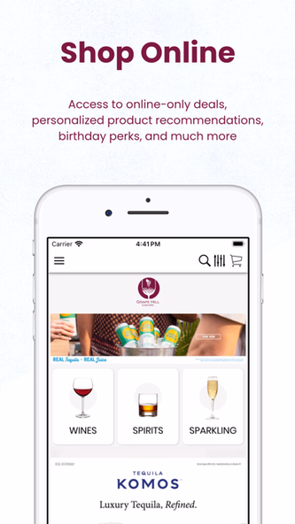 Grape Hill Liquor Traders Screenshot 1 - AppWisp.com Grape Hill Liquor Traders Screenshot 1 - AppWisp.com