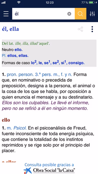 Diccionario RAE y ASALE (DLE) Screenshot 2 - AppWisp.com Diccionario RAE y ASALE (DLE) Screenshot 2 - AppWisp.com