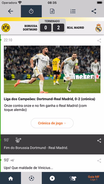 Maisfutebol Screenshot 4 - AppWisp.com Maisfutebol Screenshot 4 - AppWisp.com