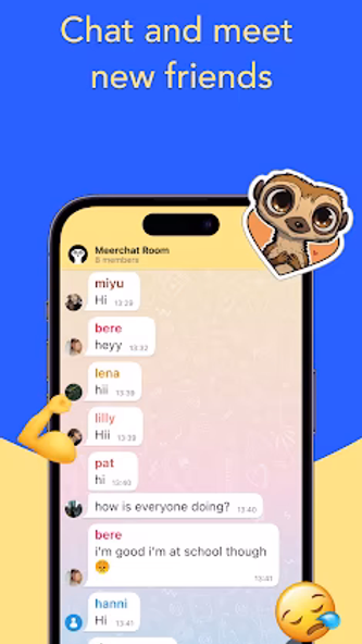Meerchat: meet new wl friends Screenshot 3 - AppWisp.com Meerchat: meet new wl friends Screenshot 3 - AppWisp.com