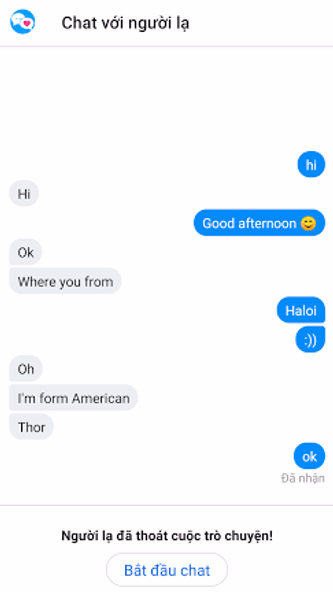 Chat với người lạ Screenshot 1 - AppWisp.com Chat với người lạ Screenshot 1 - AppWisp.com
