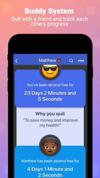 Quit Drinking Screenshot 2 - AppWisp.com Quit Drinking Screenshot 2 - AppWisp.com