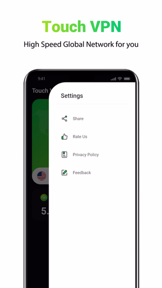 VPN - Touch Hotspot VPN Proxy Screenshot 4 - AppWisp.com VPN - Touch Hotspot VPN Proxy Screenshot 4 - AppWisp.com