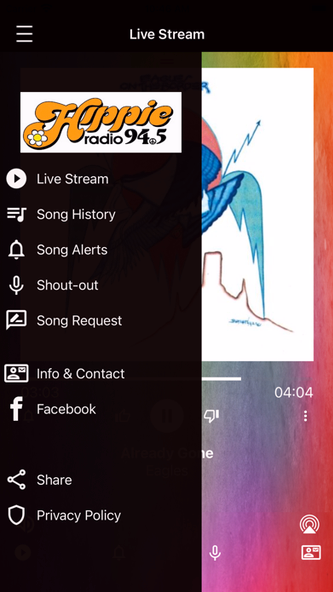 Hippie Radio 94.5 Nashville Screenshot 2 - AppWisp.com Hippie Radio 94.5 Nashville Screenshot 2 - AppWisp.com