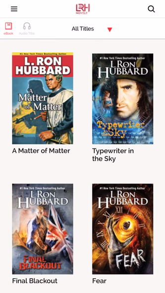 L. Ron Hubbard Novels Screenshot 2 - AppWisp.com L. Ron Hubbard Novels Screenshot 2 - AppWisp.com