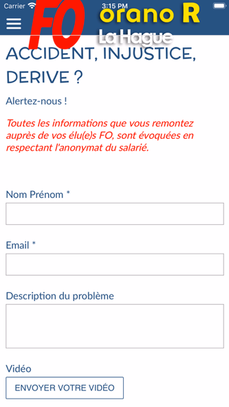 FO ORANO R La Hague Screenshot 3 - AppWisp.com FO ORANO R La Hague Screenshot 3 - AppWisp.com