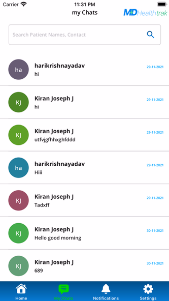 MDHealthTrak - Symptom Tracker Screenshot 3 - AppWisp.com MDHealthTrak - Symptom Tracker Screenshot 3 - AppWisp.com