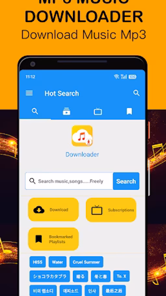 Mp3 Music Downloader tubeplay Screenshot 1 - AppWisp.com Mp3 Music Downloader tubeplay Screenshot 1 - AppWisp.com