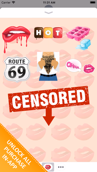 Dirtymojis Dirty Emoji Sticker Screenshot 2 - AppWisp.com