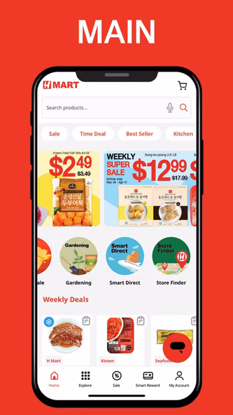 H Mart Asian Grocery Market Screenshot 1 - AppWisp.com H Mart Asian Grocery Market Screenshot 1 - AppWisp.com