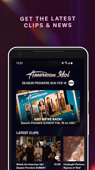 American Idol - Watch and Vote Screenshot 2 - AppWisp.com American Idol - Watch and Vote Screenshot 2 - AppWisp.com