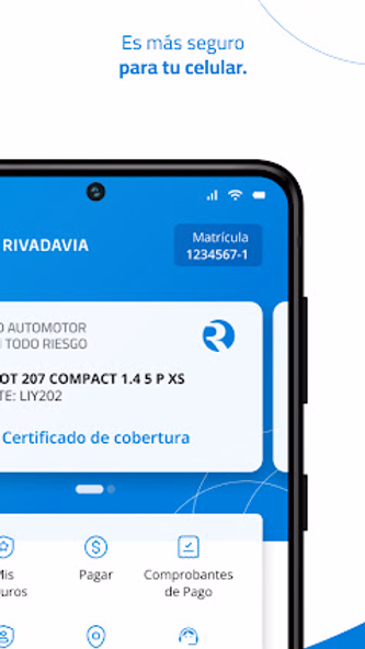 Rivadavia Seguros Screenshot 2 - AppWisp.com Rivadavia Seguros Screenshot 2 - AppWisp.com