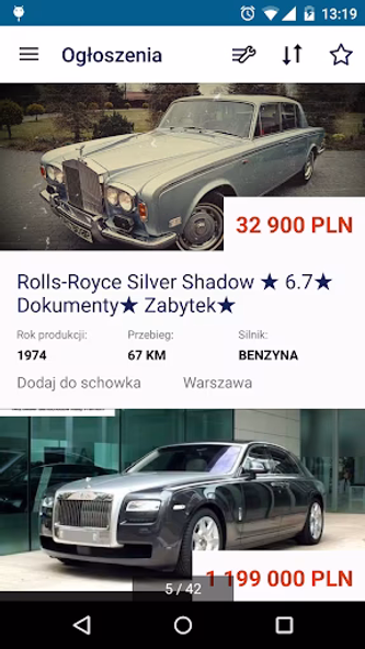 Otomoto: Auto Marketplace Screenshot 1 - AppWisp.com Otomoto: Auto Marketplace Screenshot 1 - AppWisp.com