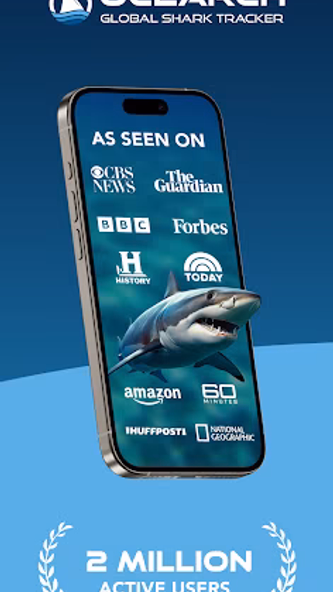 OCEARCH Shark Tracker™ Screenshot 1 - AppWisp.com OCEARCH Shark Tracker™ Screenshot 1 - AppWisp.com