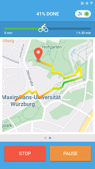 Bike Ride Tracker. Bicycle GPS Screenshot 3 - AppWisp.com Bike Ride Tracker. Bicycle GPS Screenshot 3 - AppWisp.com